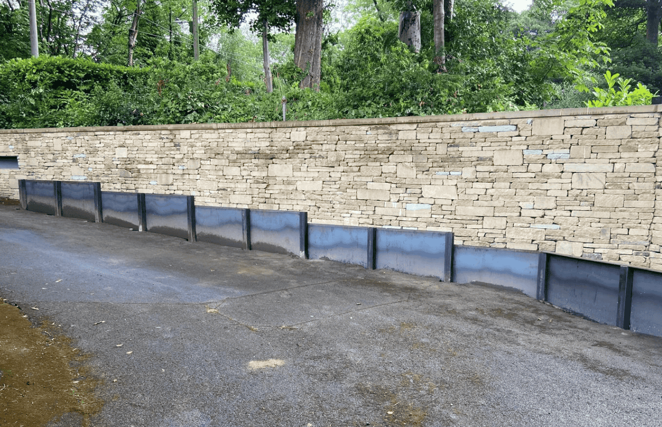 Bespoke architectural metalwork, decorative planters and custom signage